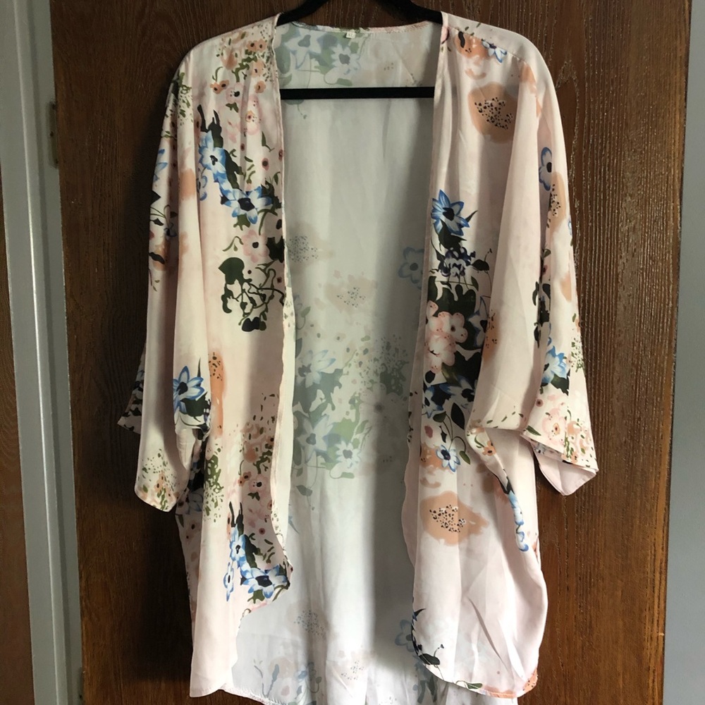Floral kimono